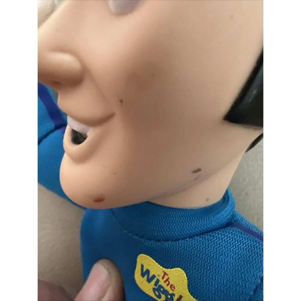 2008 Blue Used Wiggles Plushes, Plain‎ Shirt
